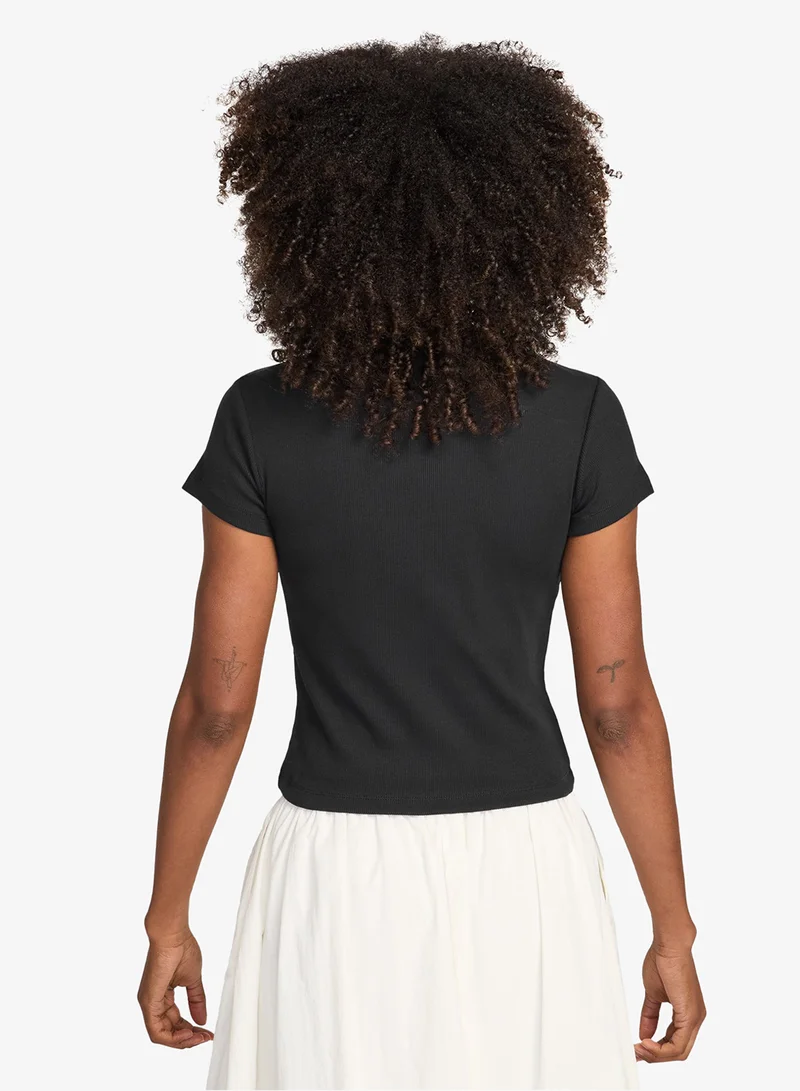 Nike Nsw Ribbed Modern Cropped Jdi T-Shirt
